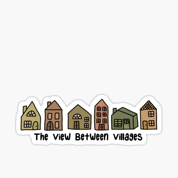 Noah Kahan The view between villages Sticker