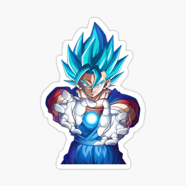 goku super saiyan blue kaioken Sticker for Sale by DanySikan