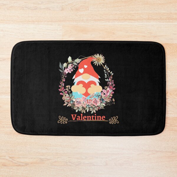 Item preview, Happy valentines day gnomes with leopard sunflower valentine designed and sold by Conrad-Geordz.