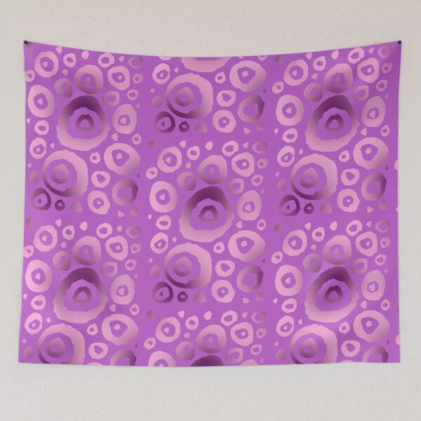 Item preview, Purple Circle Pattern designed and sold by SpyderWeb Designs.