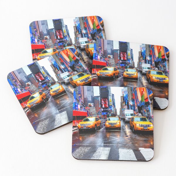 Item preview, Yellow Taxi Cabs Times Square New York  designed and sold by Paul Thompson Photography.