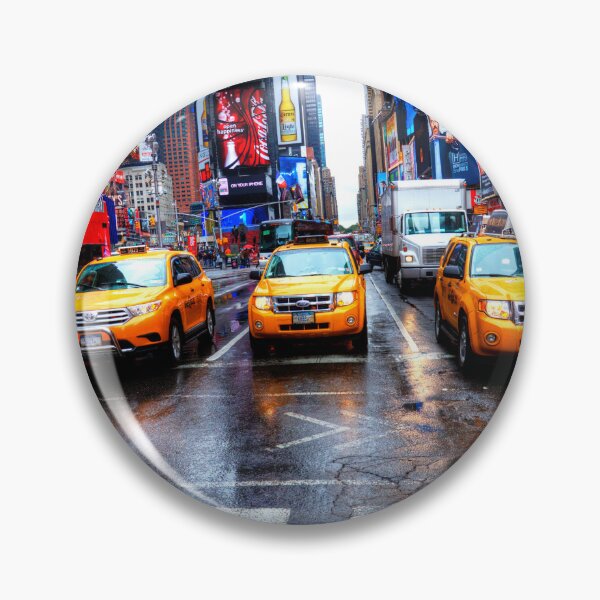Item preview, Yellow Taxi Cabs Times Square New York  designed and sold by Paul Thompson Photography.