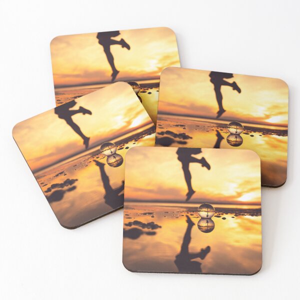 Item preview, Lensball, Sunset and Girl jumping designed and sold by Stefan Lenz.