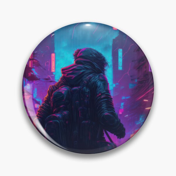 Item preview, Cyberpunk ninja designed and sold by trendingarmy.