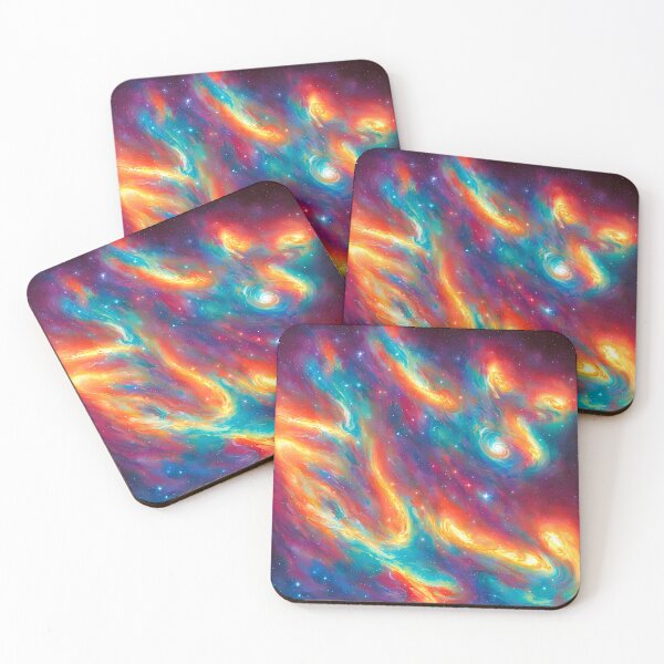 Item preview, Symphony of outer-space galaxies colors  designed and sold by MindEscape ..