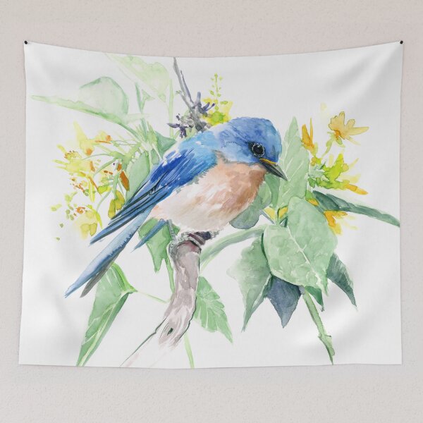 Item preview, Bluebird on the Tree designed and sold by surenart.