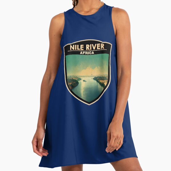 blue nile dress NILE DRESS – The Burnt Soul main image 1