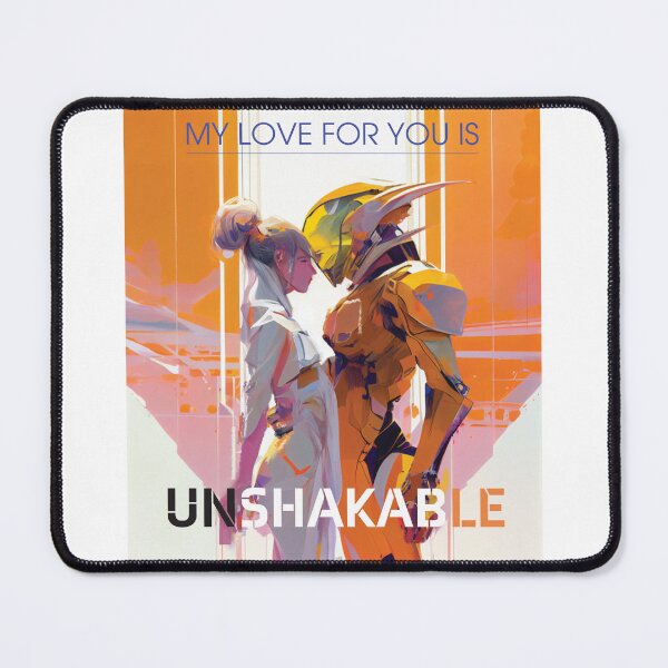 Item preview, Valentine's Day | My love for you is unshakable | Human and Robot | Robot Warrior designed and sold by ArtPowTech.