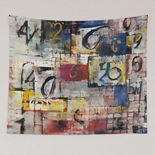 Item preview, Numerical Symphony designed and sold by LRenee Art Studio.
