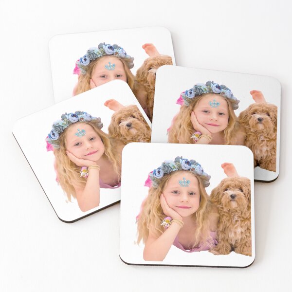 Item preview, Nastya with dog designed and sold by theJuniorJams.