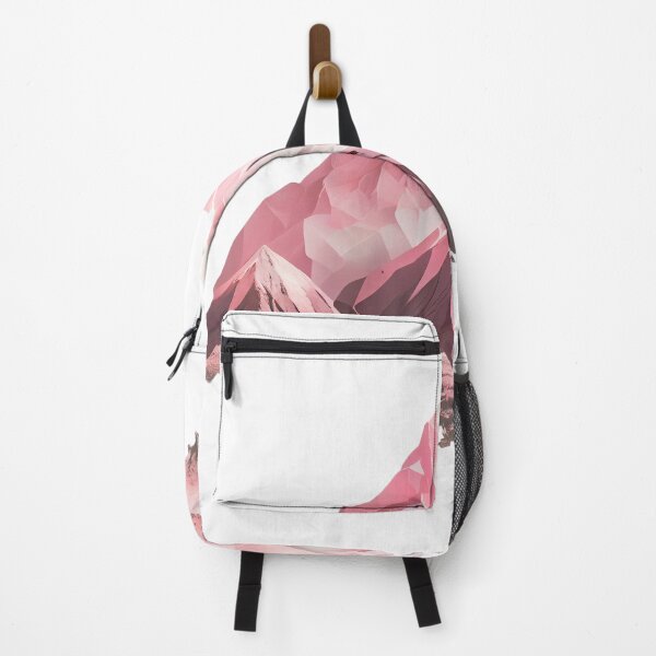 Item preview, Mountain Aesthetic Zen Pink scenery designed and sold by PosterManiaRo.