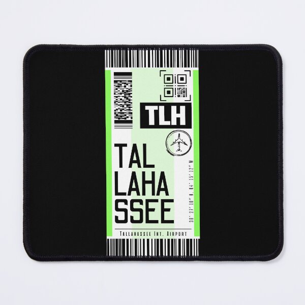 Item preview, TALLAHASSEE TLH classic luggage tag Flight stickers designed and sold by LeddsoDello.