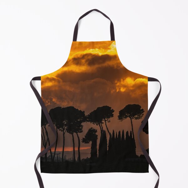 Item preview, Pine trees in evening silhouette  designed and sold by AndrewJonesFoto.