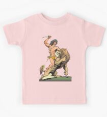 Tarzan and Lion Kids Tee