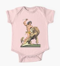 Tarzan and Lion One Piece - Short Sleeve