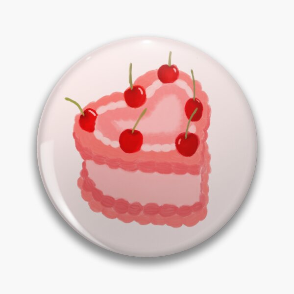 Item preview, pink vintage cake  designed and sold by abby cartwright.