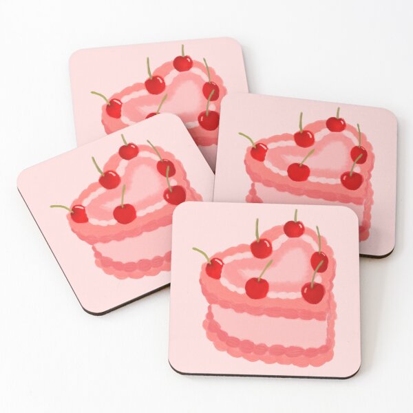 Item preview, pink vintage cake  designed and sold by abby cartwright.