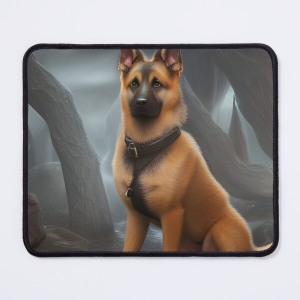Item preview, German Shephard - AI Art designed and sold by Lola Mystique Boutique.