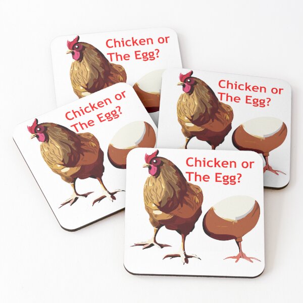 Item preview, Chicken Or Egg Came First? designed and sold by DesignAFind.