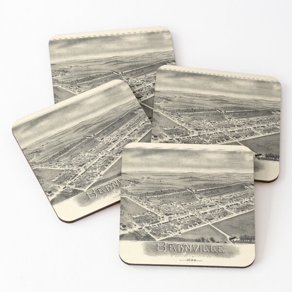 Item preview, Bernville, Pennsylvania (1898) designed and sold by allhistory.