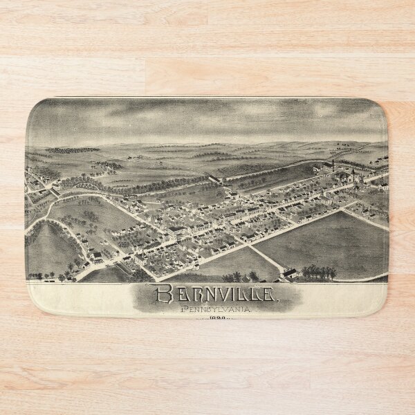 Item preview, Bernville, Pennsylvania (1898) designed and sold by allhistory.