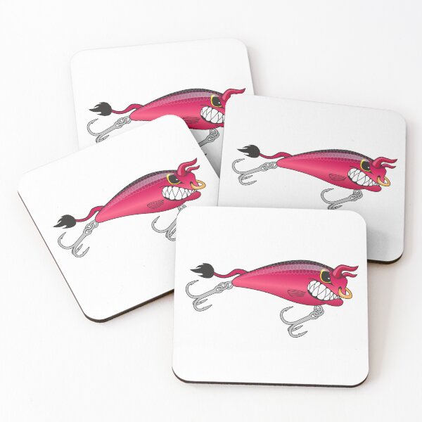 Item preview, Frank the Raging Bull - Fantasy Fishing Lure Sticker designed and sold by BlueSkyTheory.