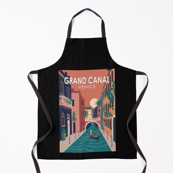 Item preview, Grand Canal Venice Travel Art Vintage designed and sold by KrisSidDesigns.