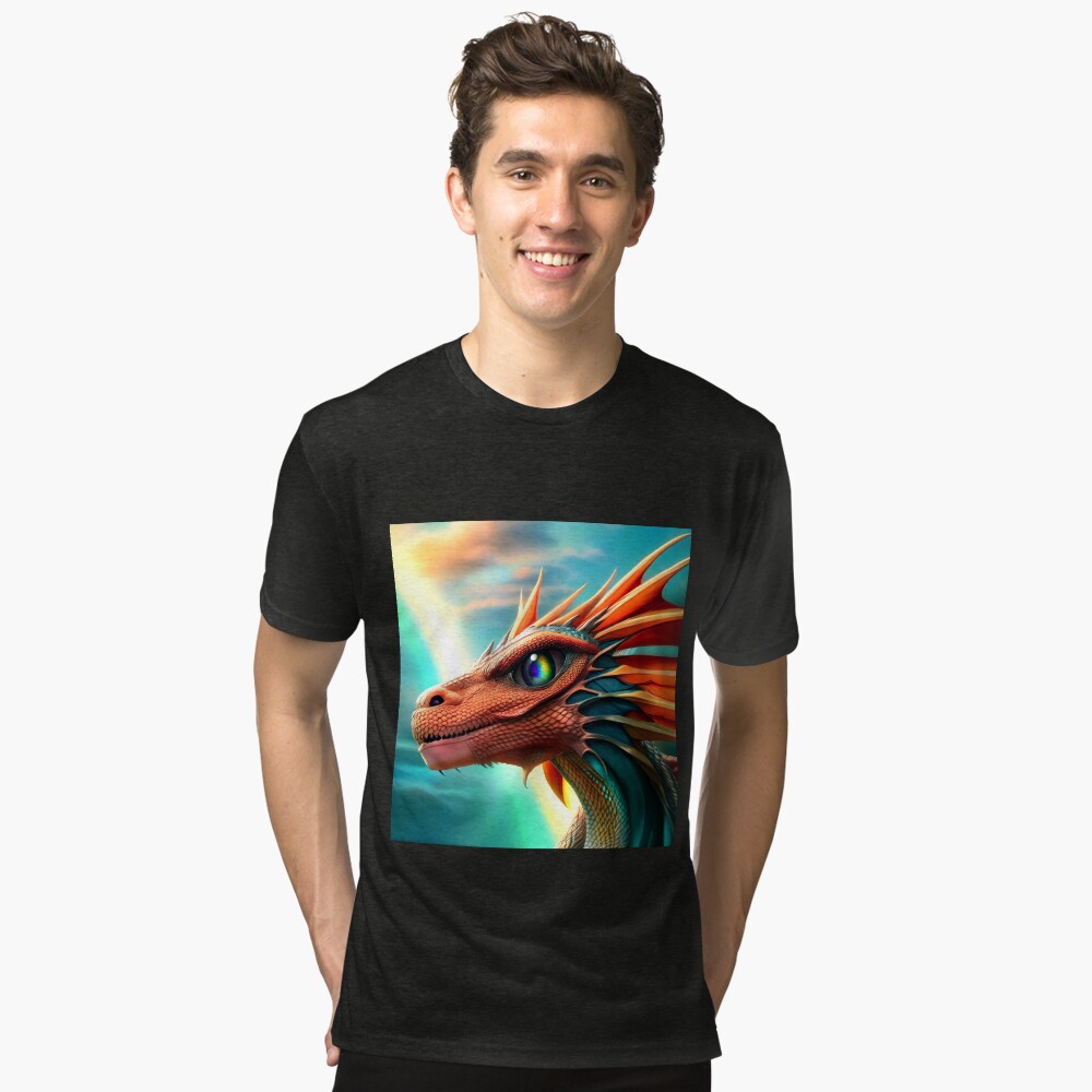 Item preview, Tri-blend T-Shirt designed and sold by dragynrain.