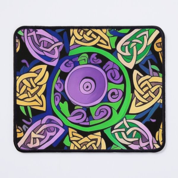Item preview, Celtic Knot Circle, Colorful Modern Celtic Design, Celtic Art Work, Celtic Knot Work designed and sold by Urban-Celt.