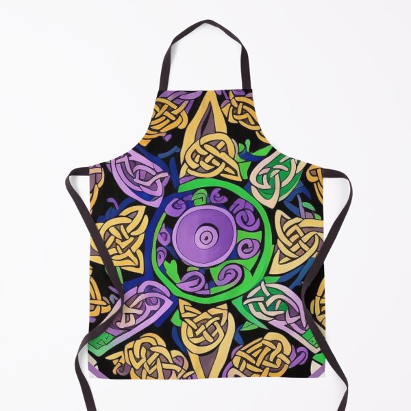 Item preview, Celtic Knot Circle, Colorful Modern Celtic Design, Celtic Art Work, Celtic Knot Work designed and sold by Urban-Celt.