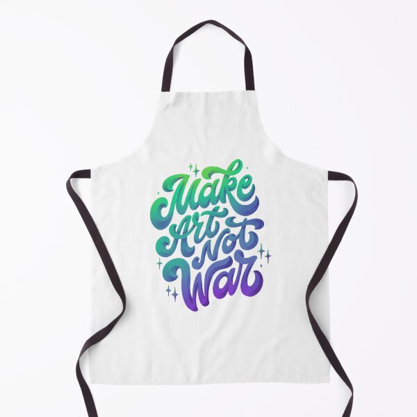 Item preview, Make art not war / Lettering designed and sold by TinyQueenArt.
