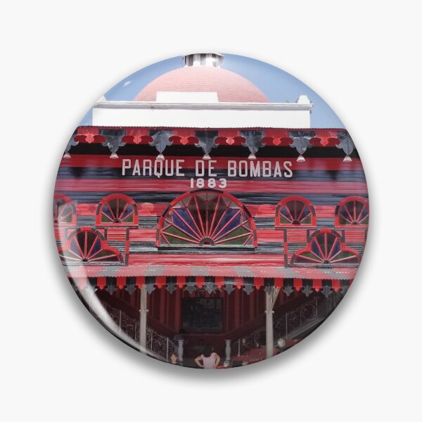 Item preview, Fire Station, Ponce, Puerto Rico designed and sold by galina-art.