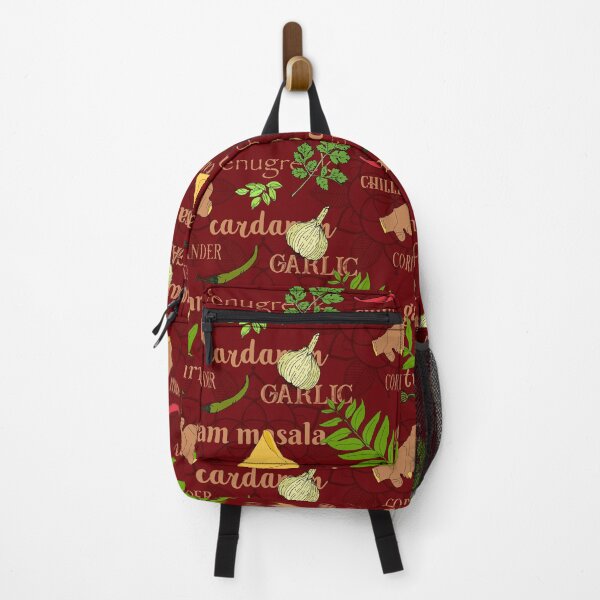 Item preview, Indian Food and Spices Pattern designed and sold by HotHibiscus.