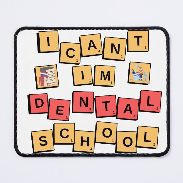 Item preview, I Can't I'm In Dental School Funny Future Dentist Student designed and sold by Imma4art ⭐⭐⭐⭐⭐.