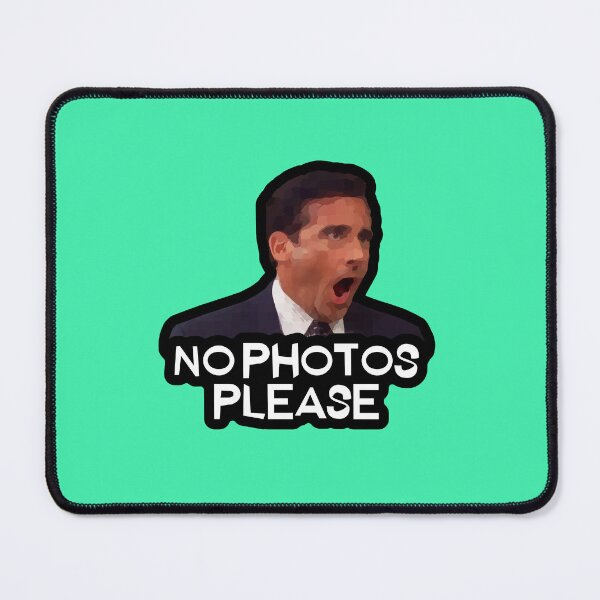 Item preview, No Photos Please - Funny meme design designed and sold by LordAudes.