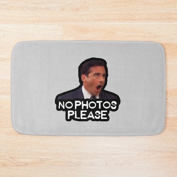 Item preview, No Photos Please - Funny meme design designed and sold by LordAudes.