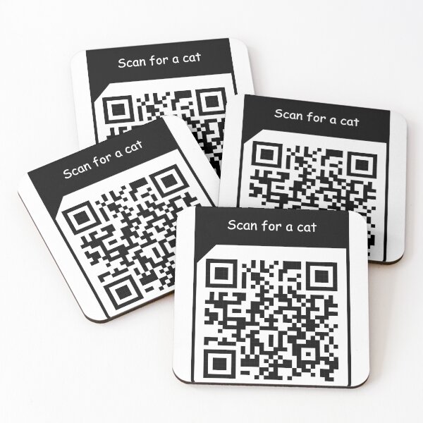 Item preview, Random Cat Photo Generator QR Code designed and sold by Temmz.