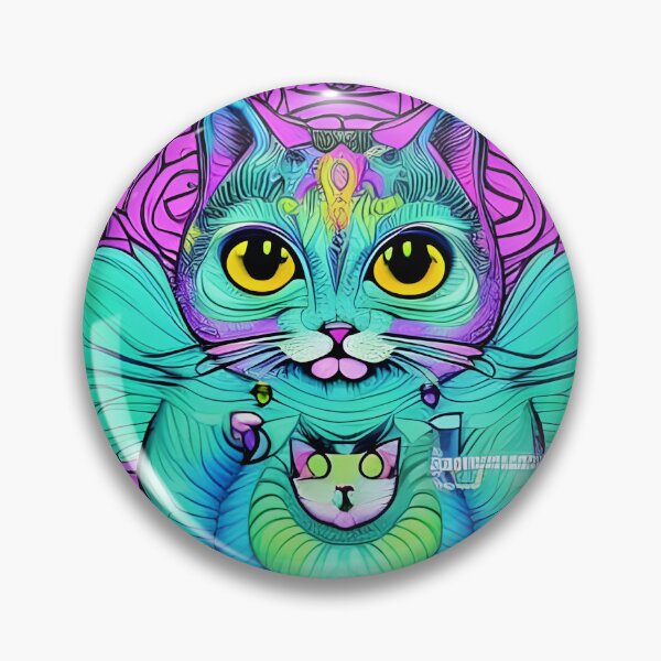 Item preview, The Cute Flower Monster Cat. designed and sold by DEKA777.