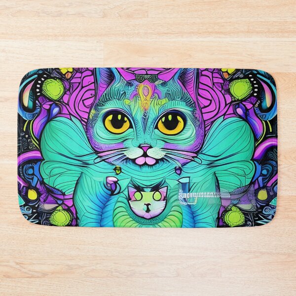 Item preview, The Cute Flower Monster Cat. designed and sold by DEKA777.
