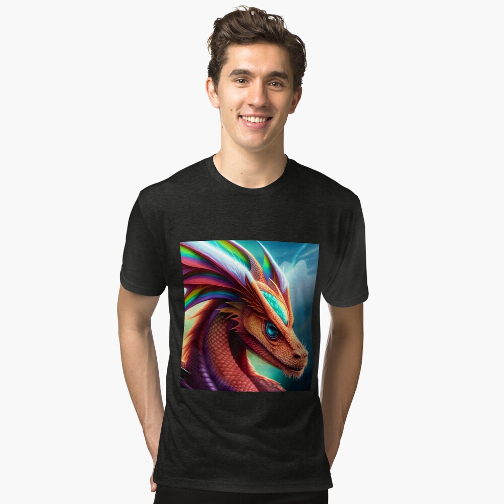Item preview, Tri-blend T-Shirt designed and sold by dragynrain.
