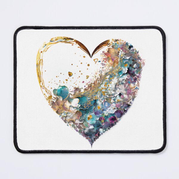 Item preview, The Delicate Intricacies of a Crystal Heart designed and sold by meggydesigns.