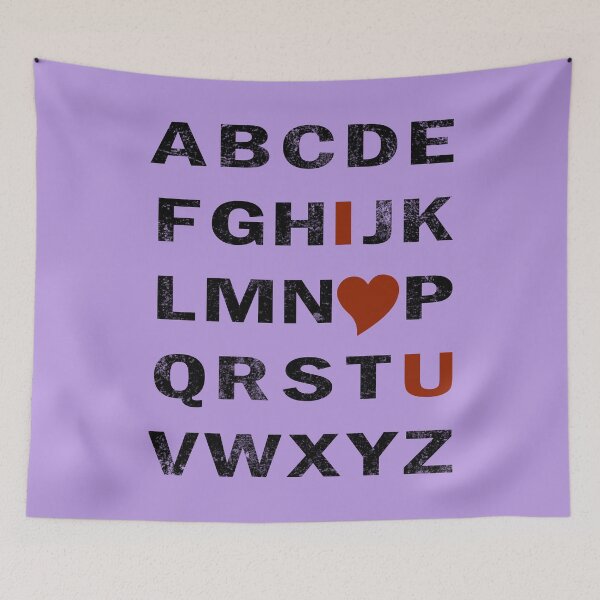 Item preview, Alphabet Abc I Love You designed and sold by Deco-Design.