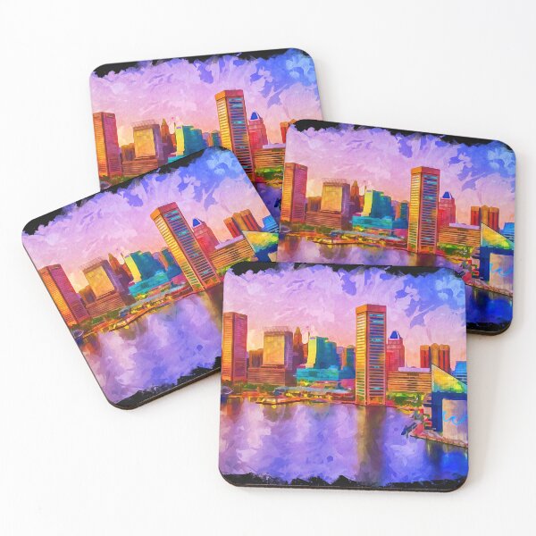 Item preview, Baltimore, Maryland Watercolor Art designed and sold by sweetbelle.