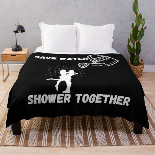 Item preview, Save Water Shower Together, Save the Planet, Funny Bath Mats, Couple designed and sold by craftymilenials.
