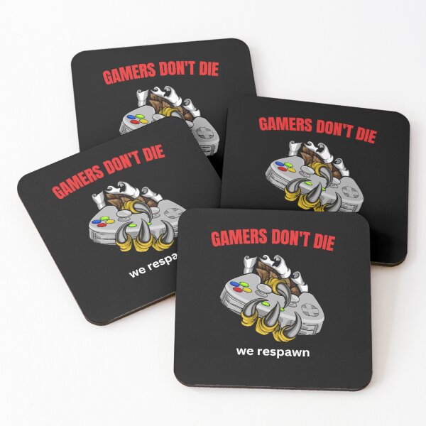 Item preview, Gamers Don't Die Essential T-Shirt designed and sold by TamouStyle.