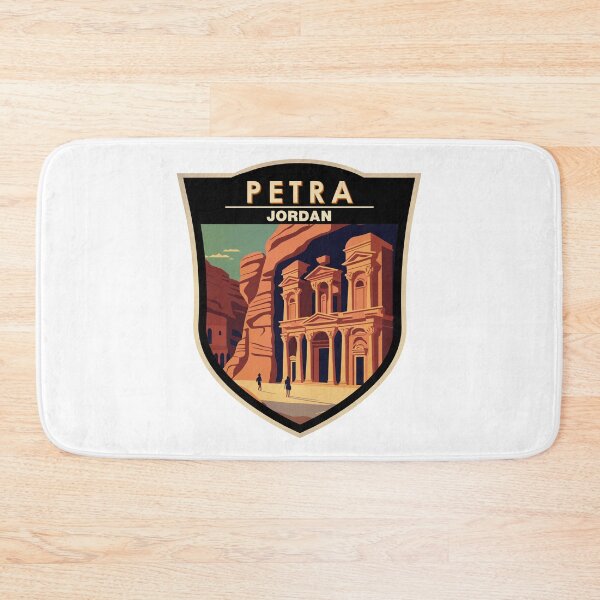 Item preview, Petra Jordan Travel Art Badge designed and sold by KrisSidDesigns.
