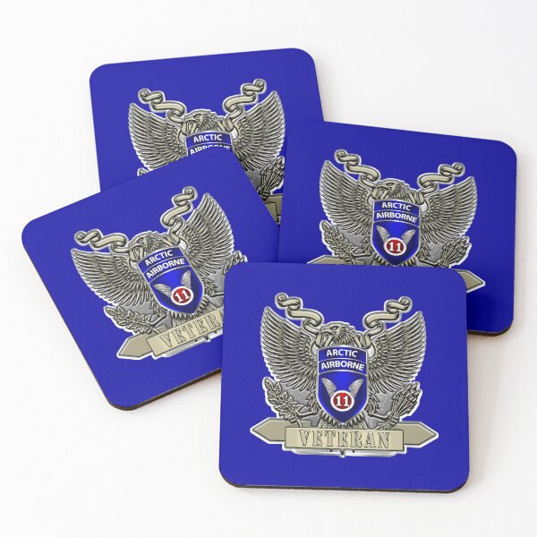 Item preview, 11th Airborne Division Veteran designed and sold by SoldierAlways.