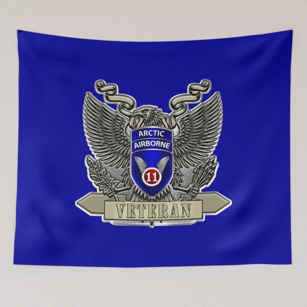 Item preview, 11th Airborne Division Veteran designed and sold by SoldierAlways.
