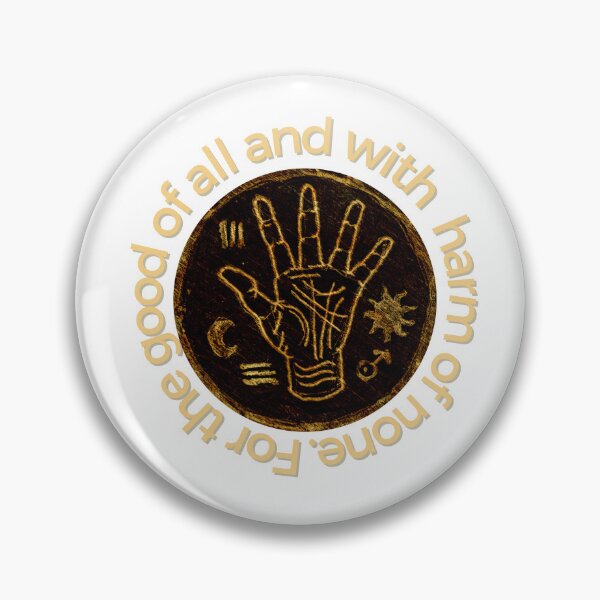 Item preview, For the good of all and with harm of none - Palm designed and sold by Rachel July.