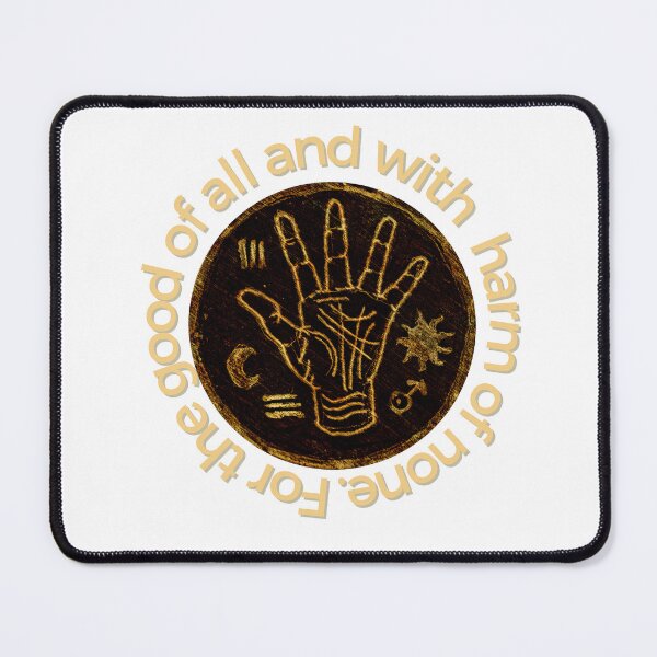 Item preview, For the good of all and with harm of none - Palm designed and sold by Rachel July.